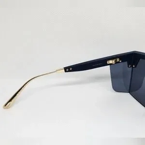 Christian Dior Blue Star Pattern Sunglasses Dior DIORCLUB M1U Mirror Blue Star Print Shield Ladies  main image 4
